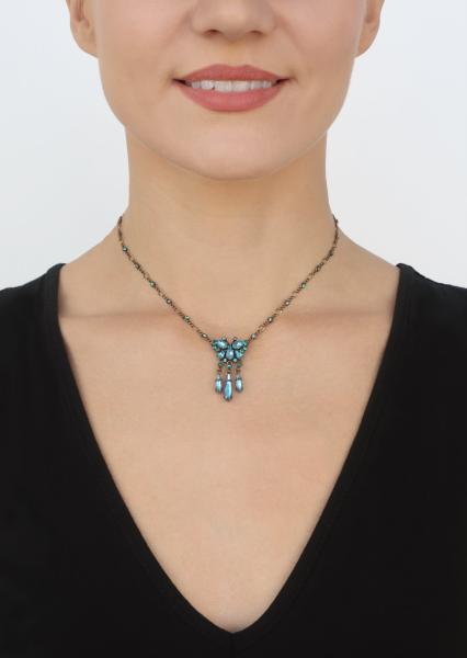 blue - Butterfly Dance - Konplott necklace